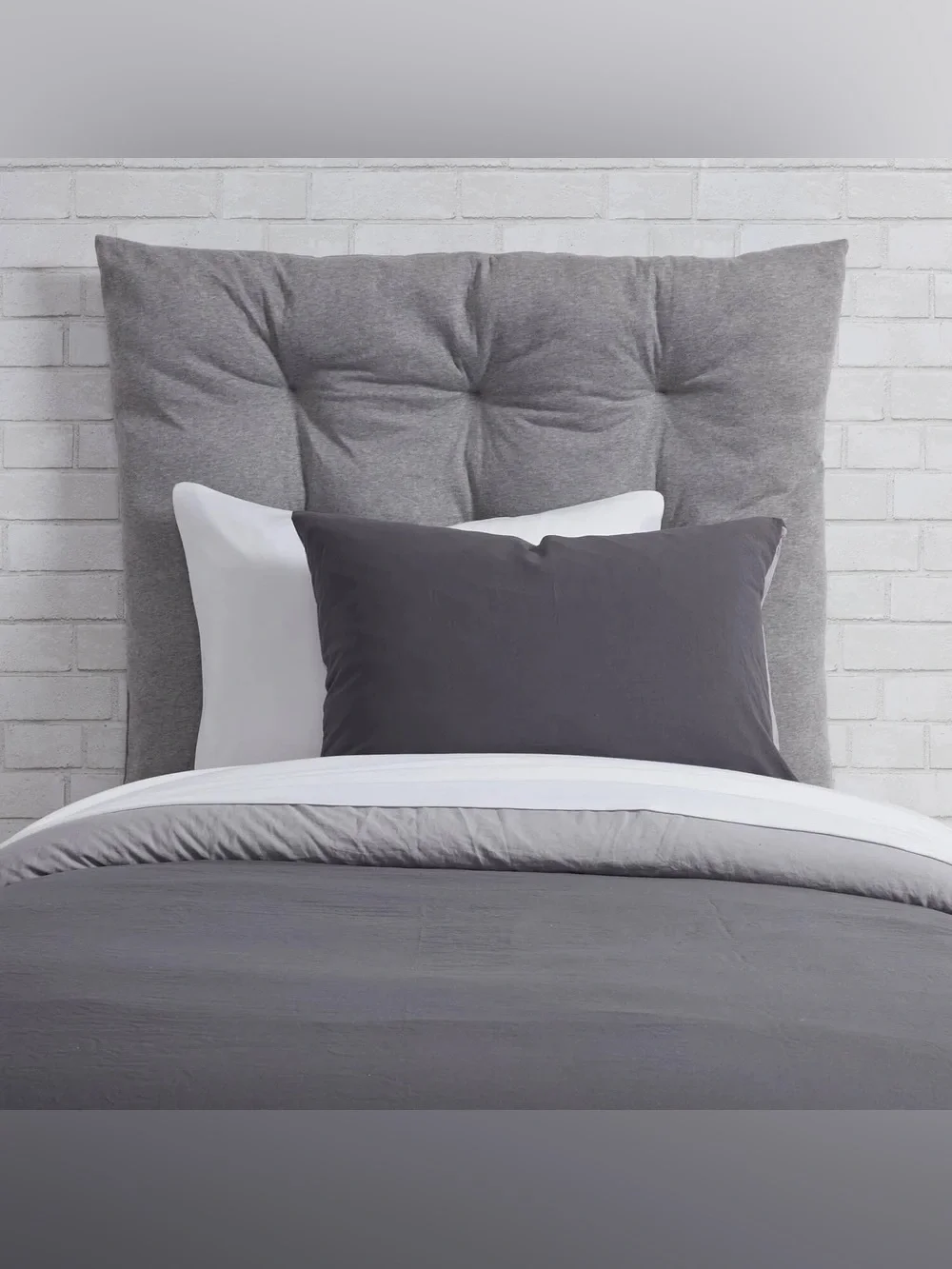 Dormify Grey Sweatshirt Dorm Headboard NWT